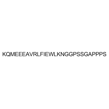 KQMEEEAVRLFIEWLKNGGPSSGAPPPS Chemical Structure