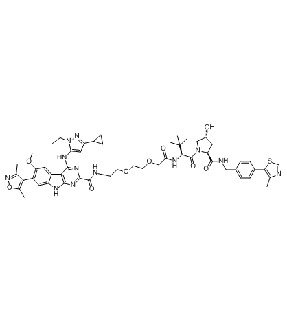PROTAC BET degrader-3 Chemical Structure