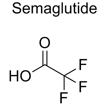 Semaglutide TFA Chemical Structure