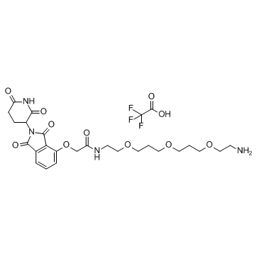 E3 Ligase Ligand-Linker Conjugates 23 TFA Chemical Structure