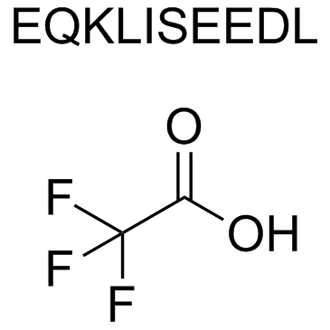 c-Myc Peptide Trifluoroacetate Chemical Structure