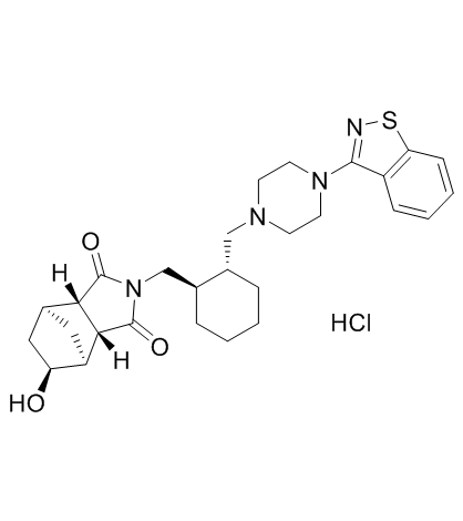 Lurasidone metabolite 14326 hydrochloride Chemical Structure