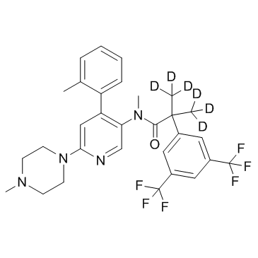 Netupitant D6 (CID-6451149 D6) Chemical Structure