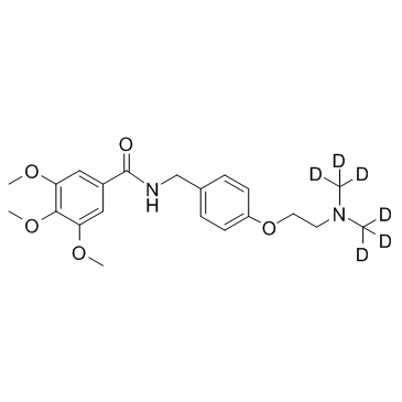 Trimethobenzamide D6 Chemical Structure