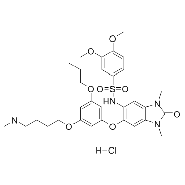 IACS-9571 Hydrochloride (ASIS-P040 Hydrochloride) Chemical Structure