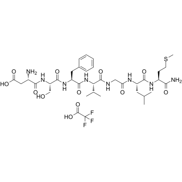 Neurokinin A(4-10) TFA Chemical Structure