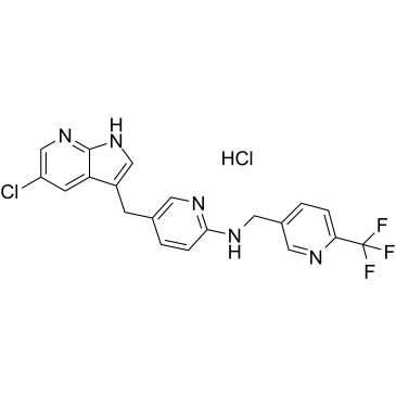 Pexidartinib hydrochloride Chemical Structure