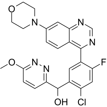 Rac-Nedisertib Chemical Structure