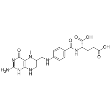 5-Methyltetrahydrofolic acid Chemical Structure