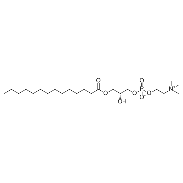 LysoPC(14:0/0:0) Chemical Structure