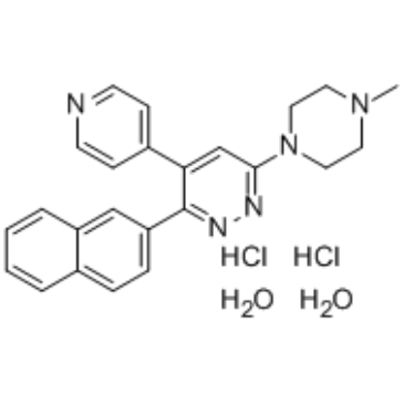 MW-150 dihydrochloride dihydrate Chemical Structure