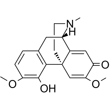 (-)-Salutaridine Chemical Structure