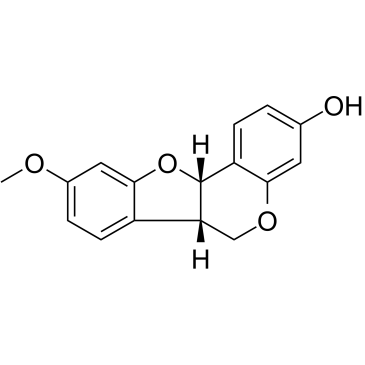 (±)-Medicarpin Chemical Structure