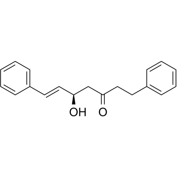 (5R,6E)-5-Hydroxy-1,7-diphenyl-6-hepten-3-one Chemical Structure