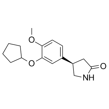 (R)-(-)-Rolipram Chemical Structure