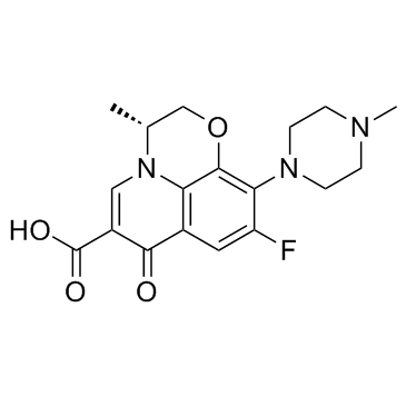 (R)-Ofloxacin Chemical Structure