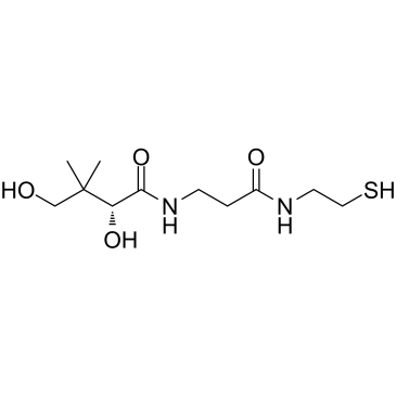 (R)-Pantetheine Chemical Structure