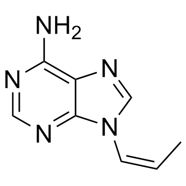 (Z)-9-Propenyladenine Chemical Structure
