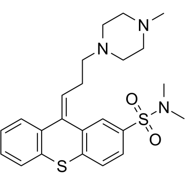 (Z)-Thiothixene Chemical Structure