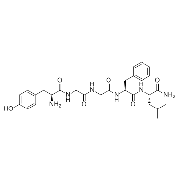 [Leu5]-Enkephalin, amide Chemical Structure