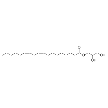 1-Linoleoyl Glycerol Chemical Structure