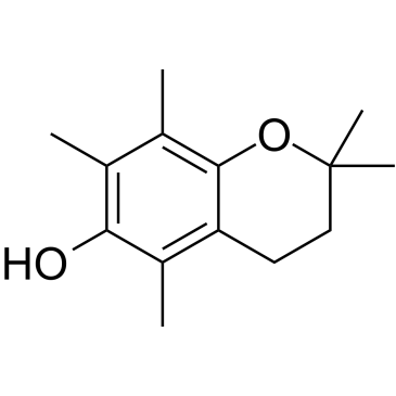 2,2,5,7,8-Pentamethyl-6-Chromanol Chemical Structure