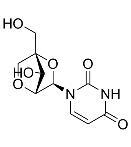 2'-O,4'-C-Methyleneuridine Chemical Structure