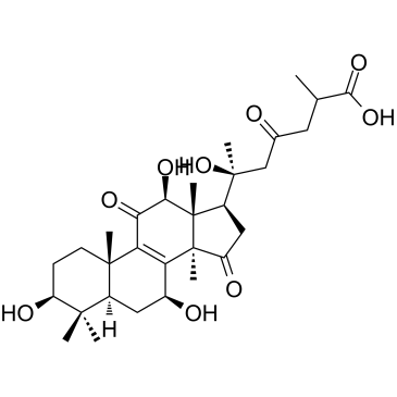 20-Hydroxyganoderic Acid G Chemical Structure