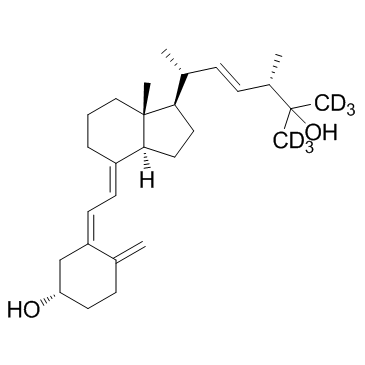 25-Hydroxy VD2-D6 Chemical Structure