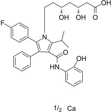 2-Hydroxy atorvastatin calcium salt Chemical Structure