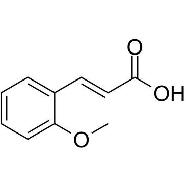 2-Methoxycinnamic acid Chemical Structure