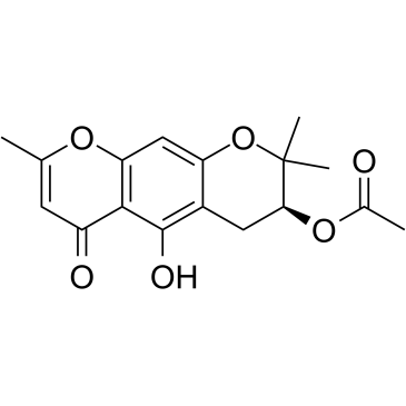 3'-O-Acetylhamaudol Chemical Structure