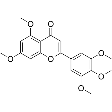 3',4',5',5,7-Pentamethoxyflavone Chemical Structure