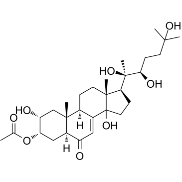 3-O-Acetyl-20-Hydroxyecdysone Chemical Structure