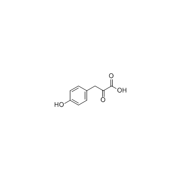 4-​Hydroxyphenylpyruvic acid Chemical Structure