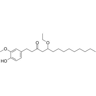5-Ethoxy-10-Gingerol Chemical Structure