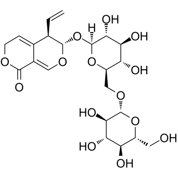 6'-O-beta-D-Glucosylgentiopicroside Chemical Structure