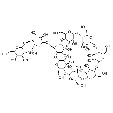 6-O-α-Maltosyl-β-cyclodextrin Chemical Structure