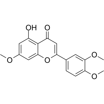 7,3',4'-Tri-O-methylluteolin Chemical Structure
