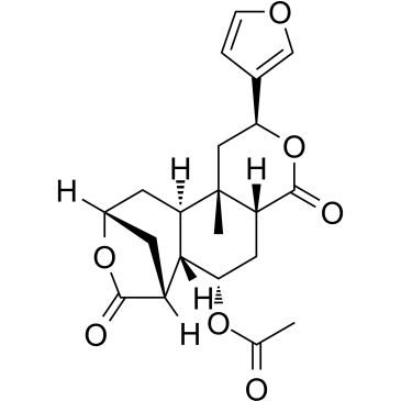 8-Epidiosbulbin E acetate Chemical Structure