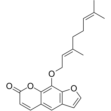 8-Geranyloxypsoralen Chemical Structure