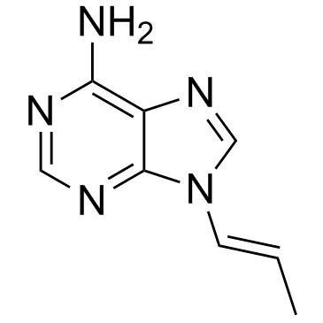 9-Propenyladenine Chemical Structure