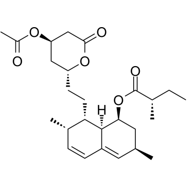 Acetyllovastatin Chemical Structure