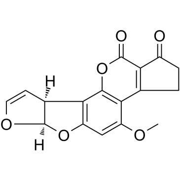 Aflatoxin B1 Chemical Structure