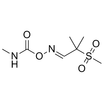Aldicarb sulfone Chemical Structure