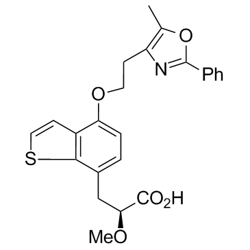 Aleglitazar Chemical Structure