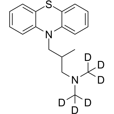 Alimemazine D6 Chemical Structure