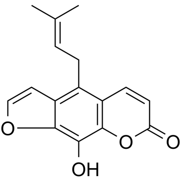 Alloimperatorin Chemical Structure