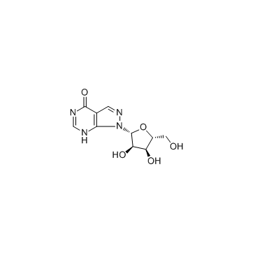 Allopurinol riboside Chemical Structure