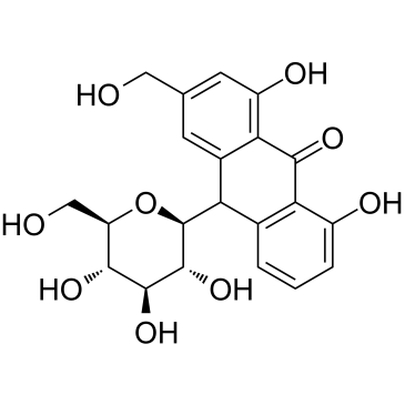 Aloin(mixture of A&B) Chemical Structure